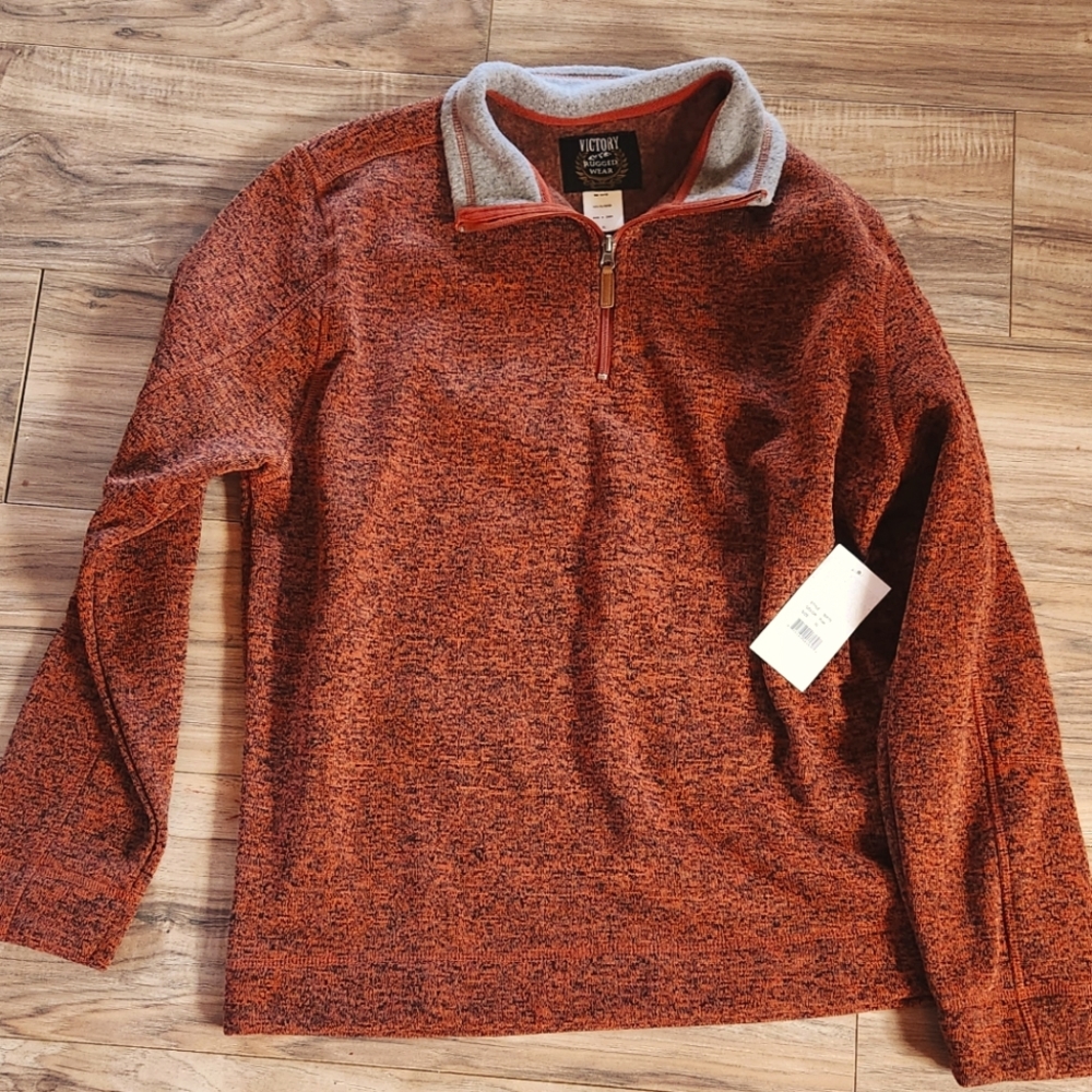 Mens Victory pullover 1/4 zip